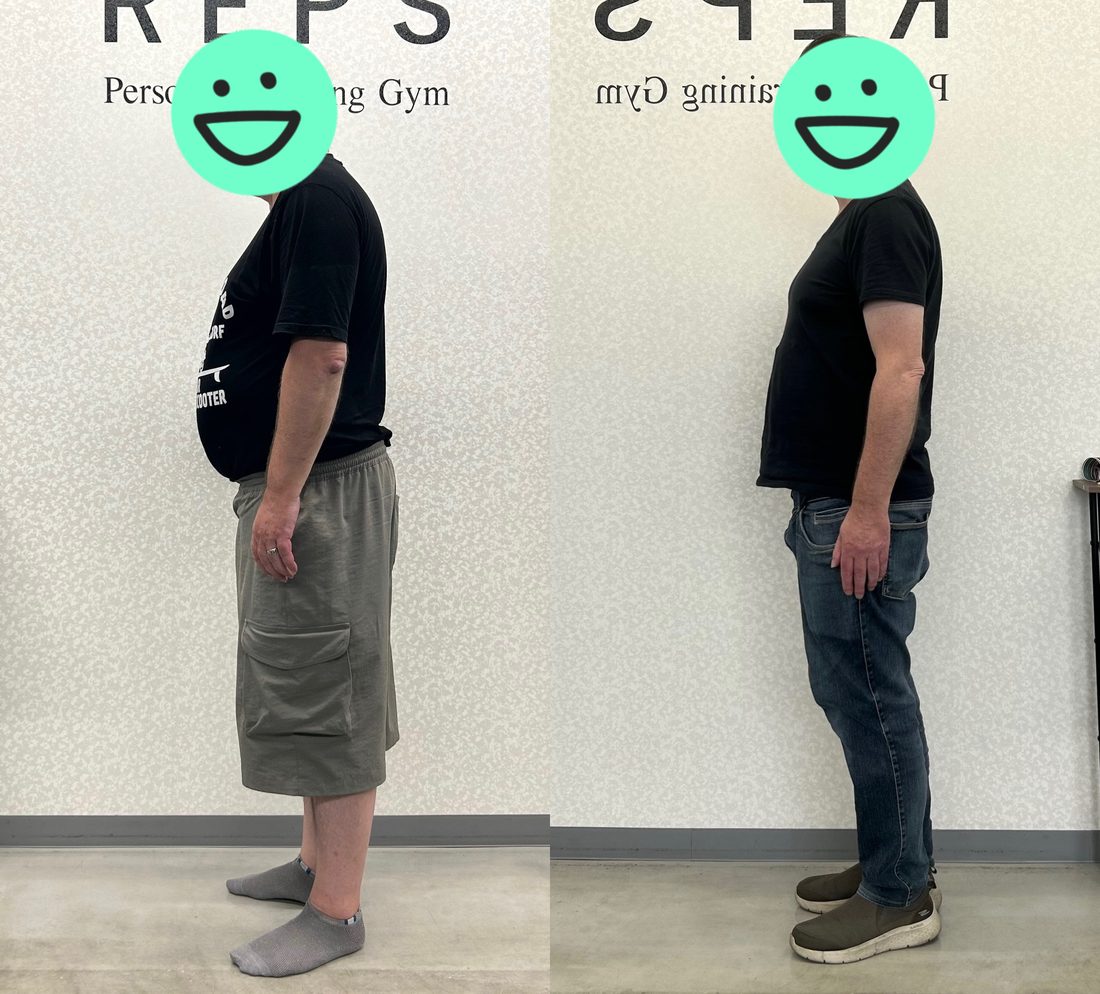 50代男性|お腹周り・姿勢改善